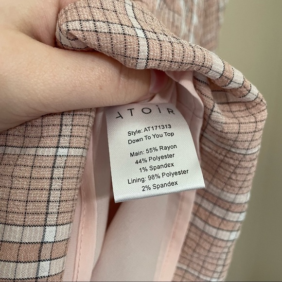 Atoir | NWT Pink Down To You Top Size Small - Picture 7 of 10